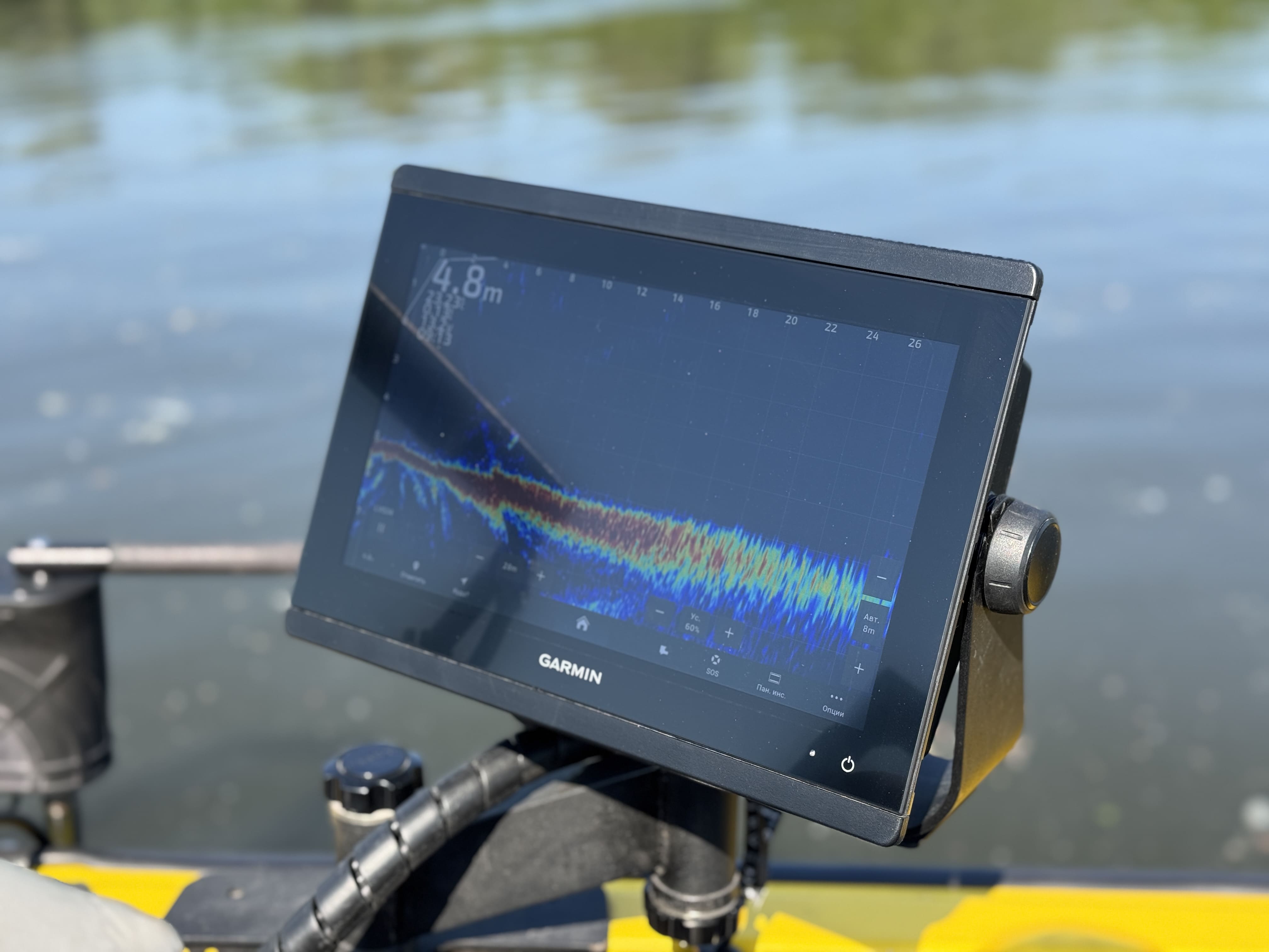 Garmin LiveScope на рыбалке